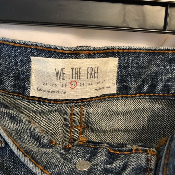 NWT Free People cut off shots like 27 - Picture 4 of 5